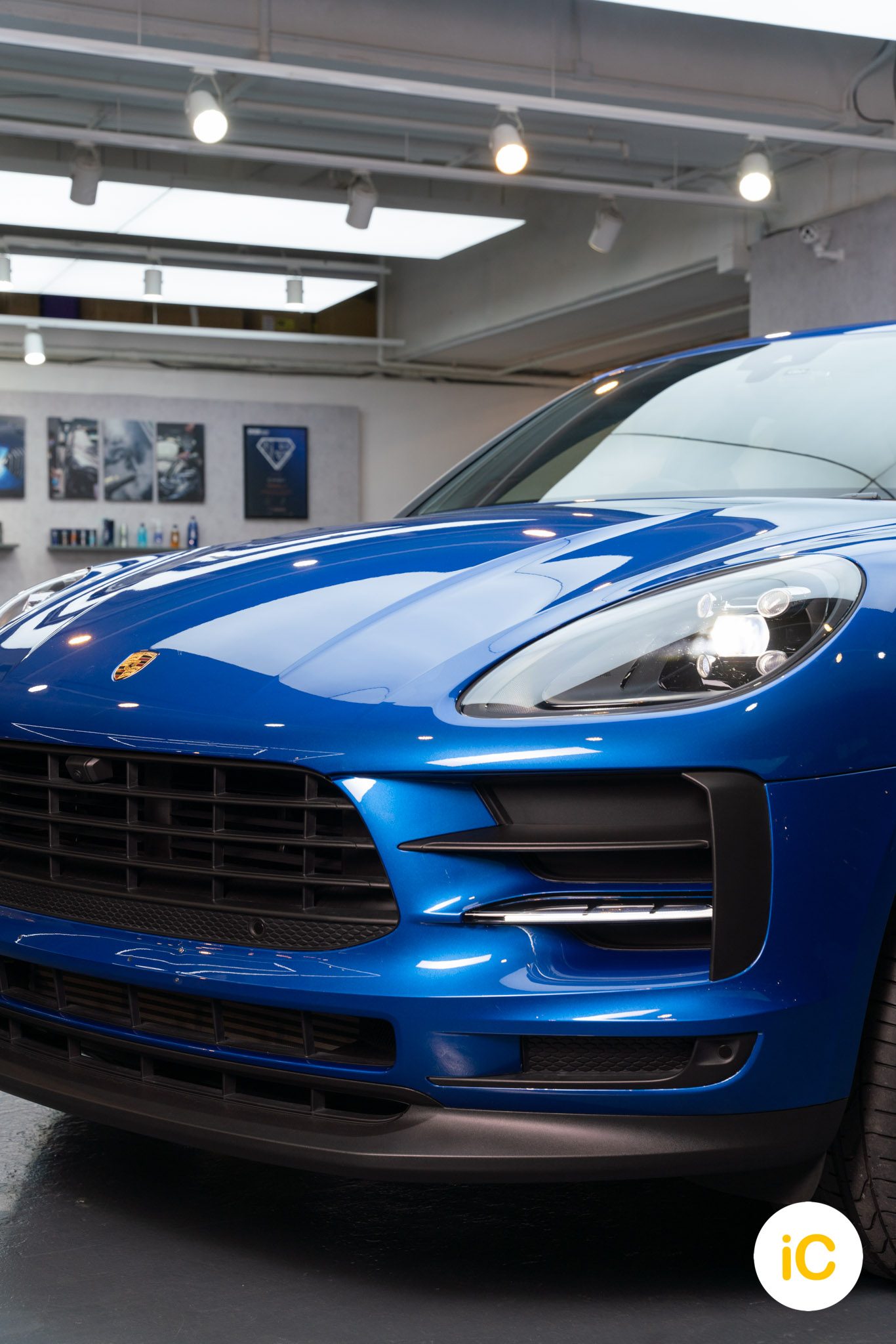 Porsche Macan 透明 PPF 施工作品
