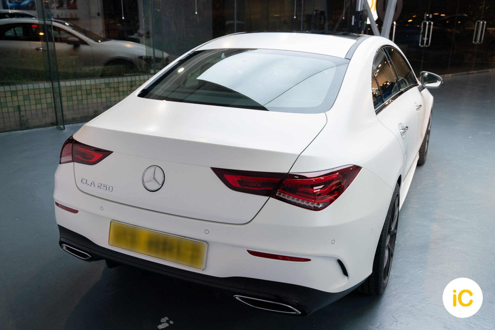 Mercedes-Benz CLA 透明 PPF 施工作品