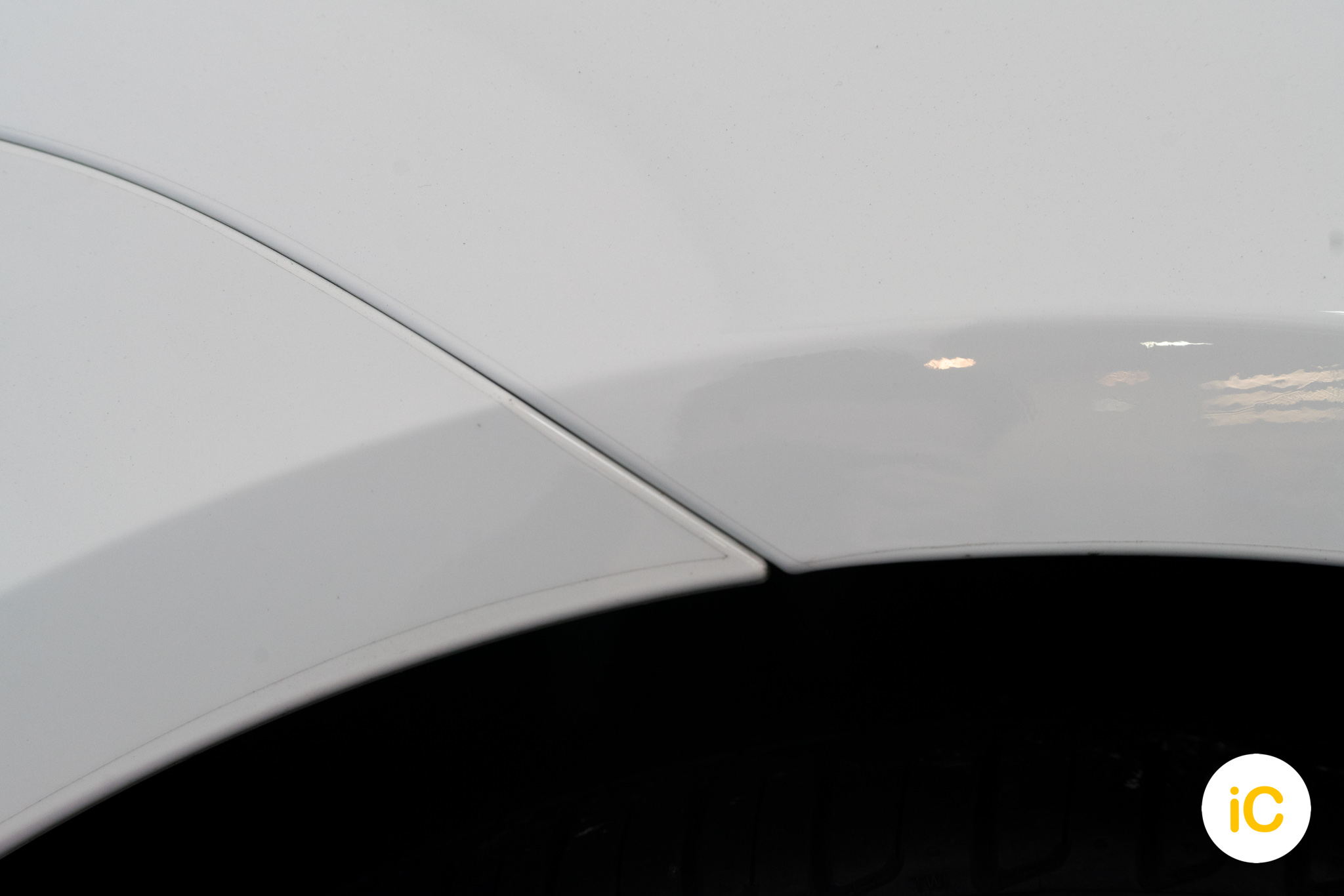 Porsche Taycan 透明 PPF 施工作品