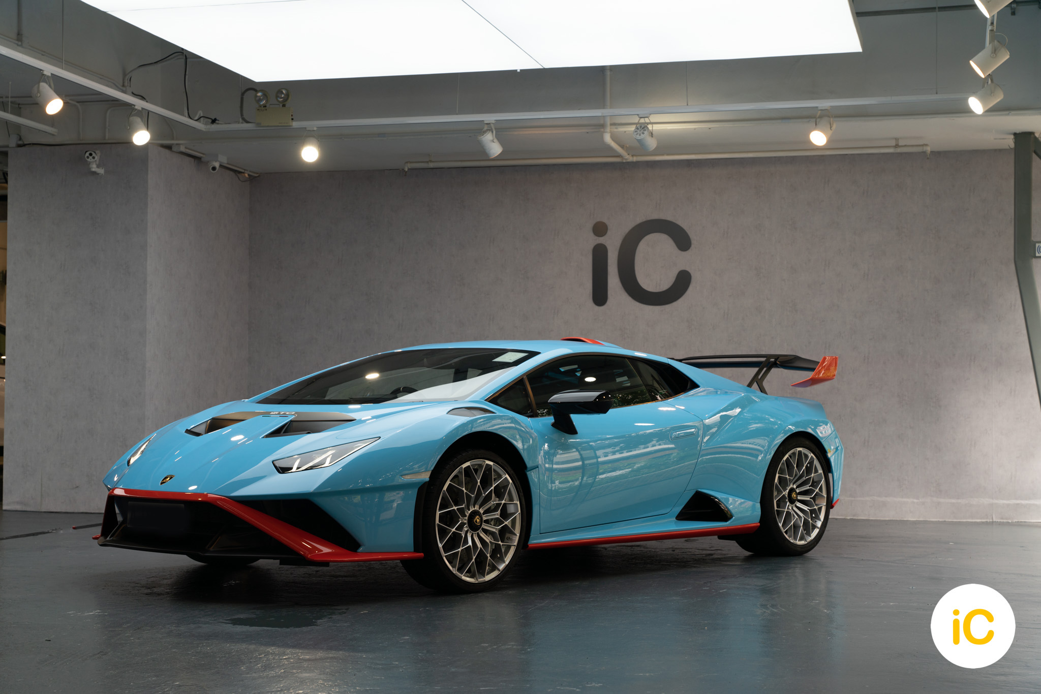 Lamborghini Huracán STO 透明 PPF 施工作品