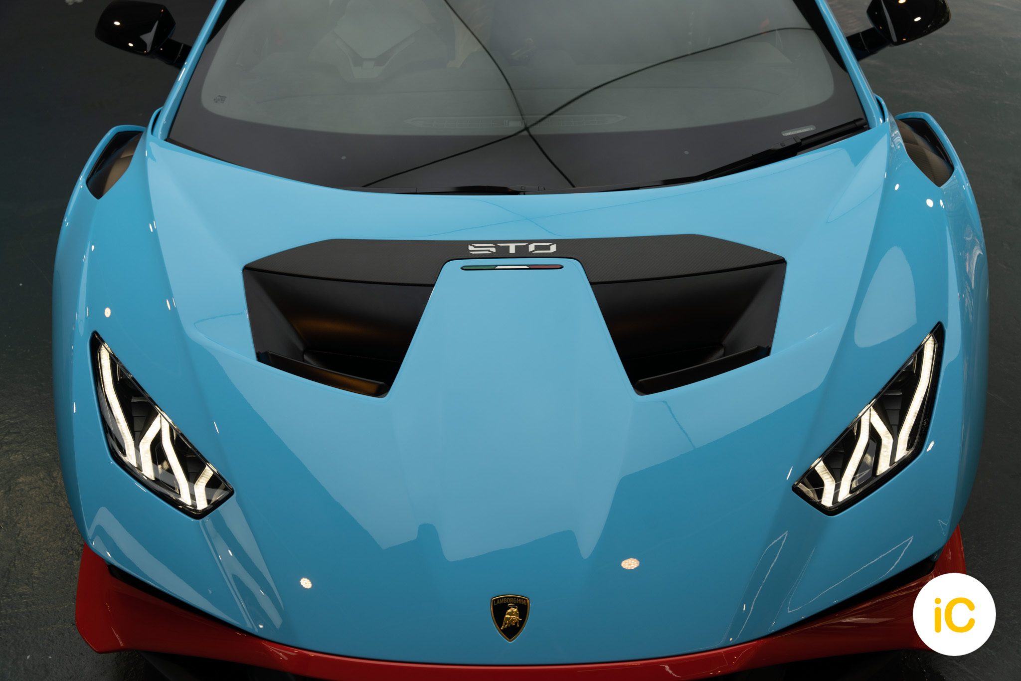 Lamborghini Huracán STO 透明 PPF 施工作品