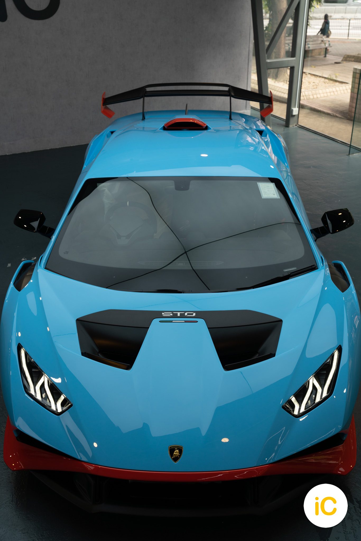 Lamborghini Huracán STO 透明 PPF 施工作品