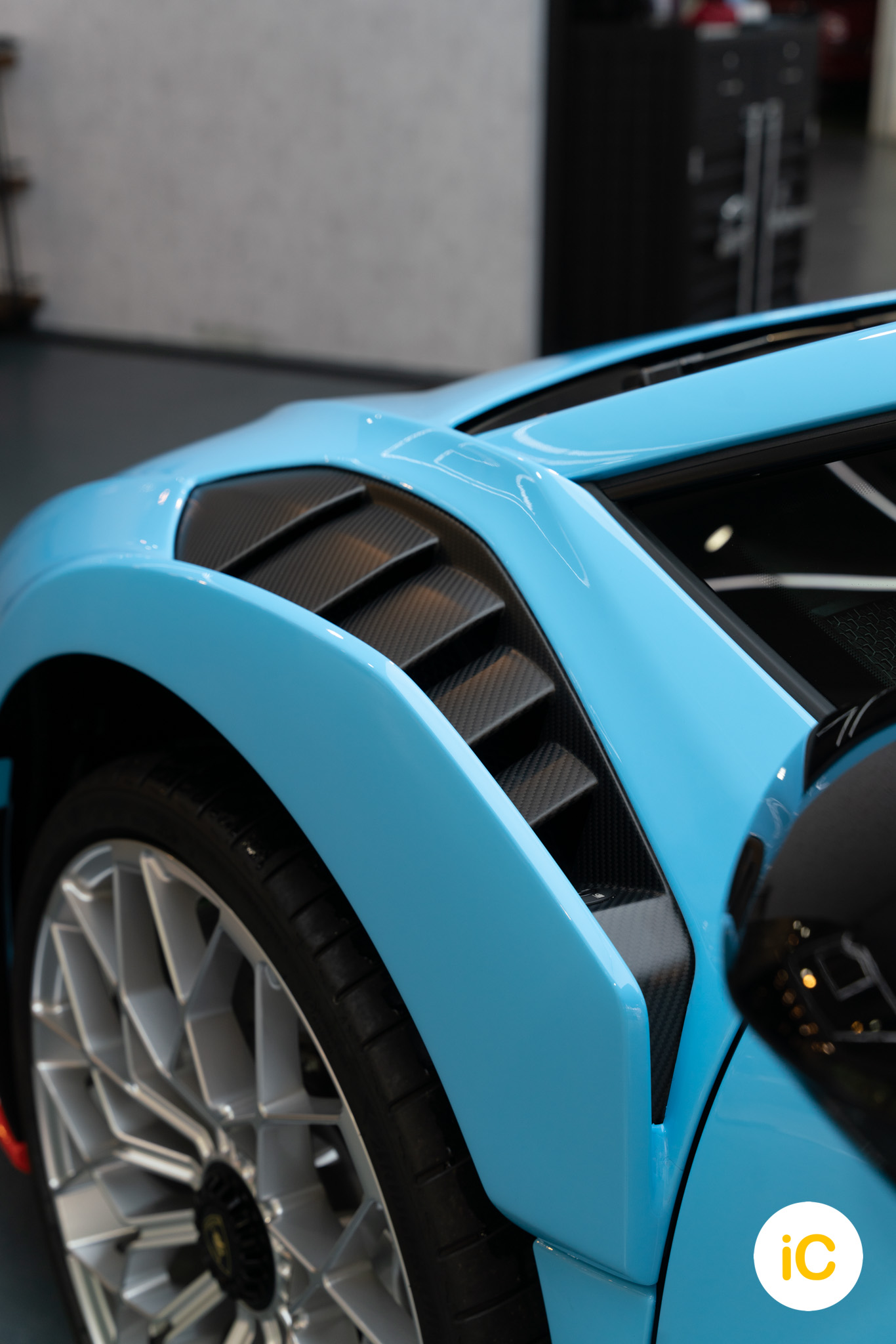 Lamborghini Huracán STO 透明 PPF 施工作品