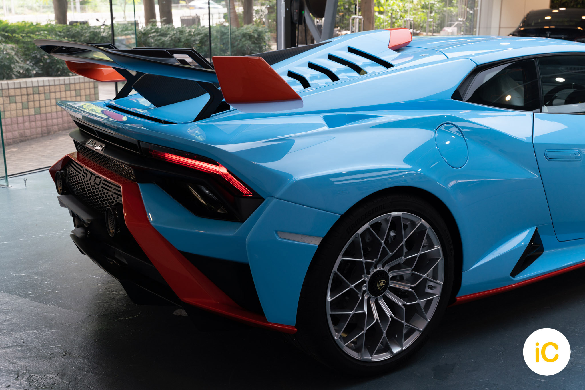 Lamborghini Huracán STO 透明 PPF 施工作品