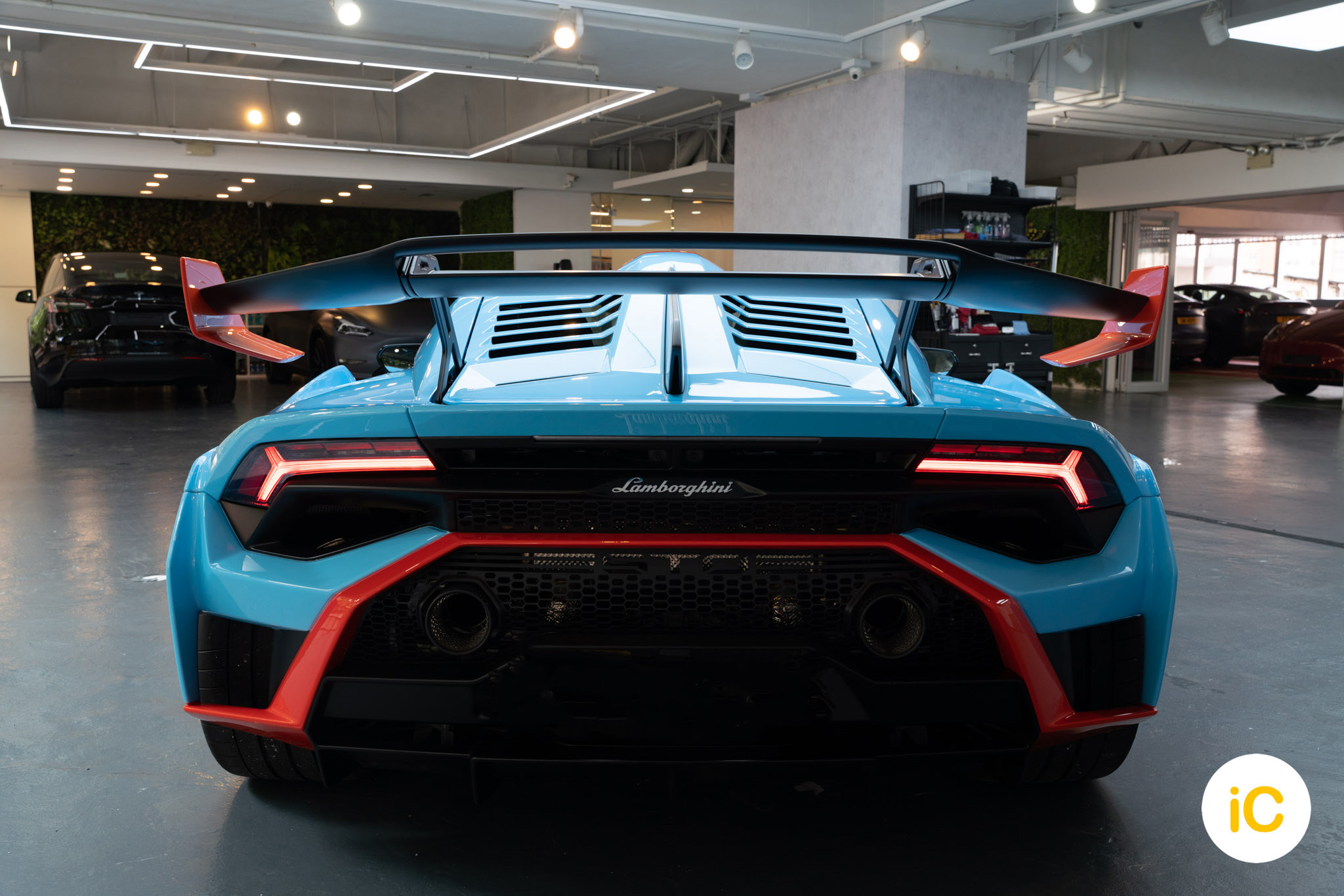 Lamborghini Huracán STO 透明 PPF 施工作品