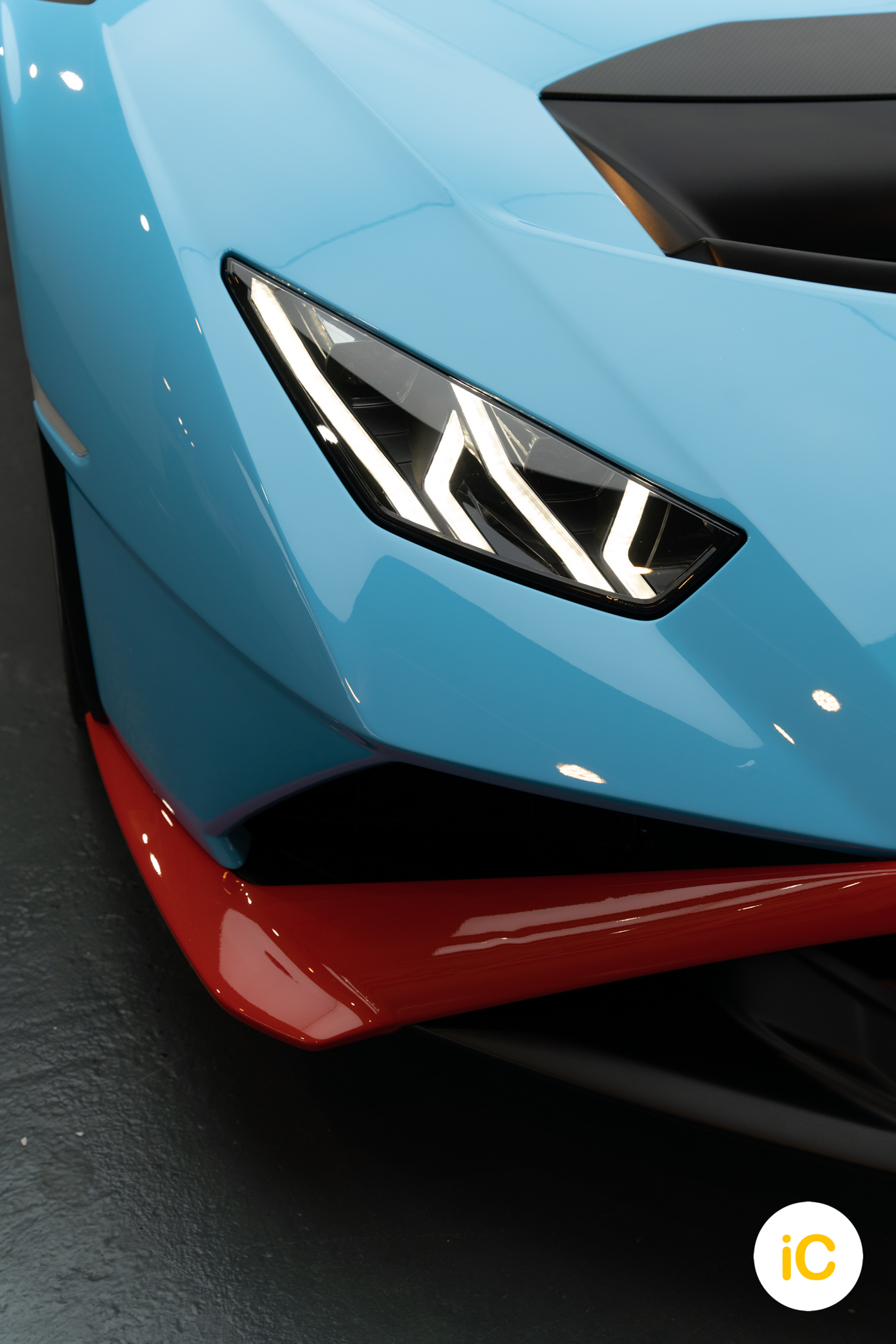 Lamborghini Huracán STO 透明 PPF 施工作品