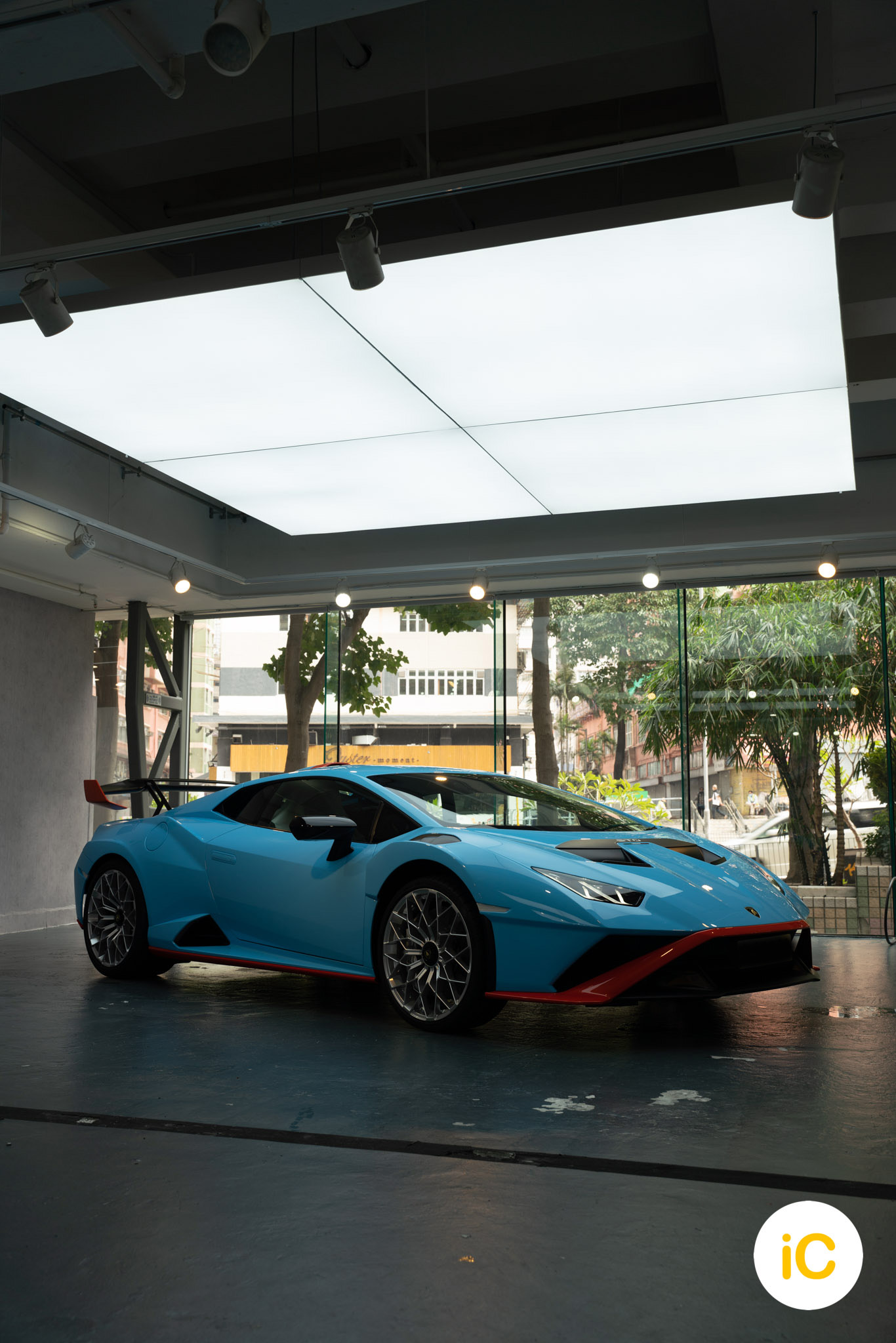 Lamborghini Huracán STO 透明 PPF 施工作品
