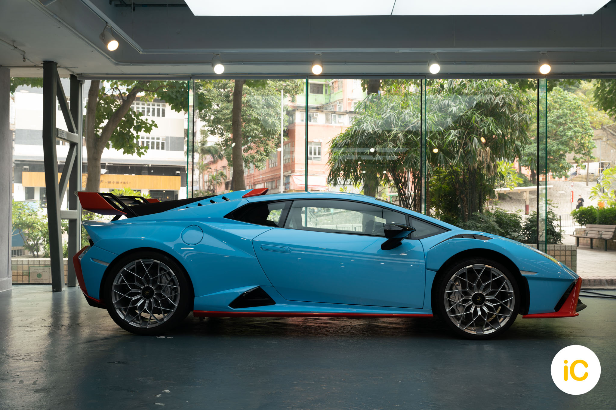 Lamborghini Huracán STO 透明 PPF 施工作品