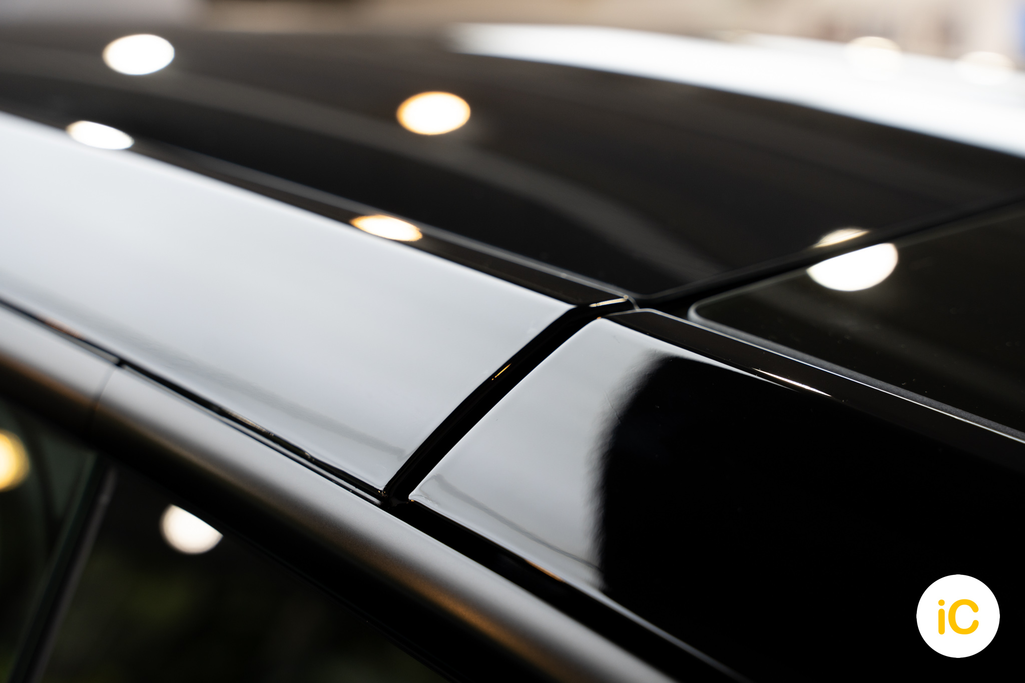 Tesla Model Y 純黑 透明 PPF 施工作品
