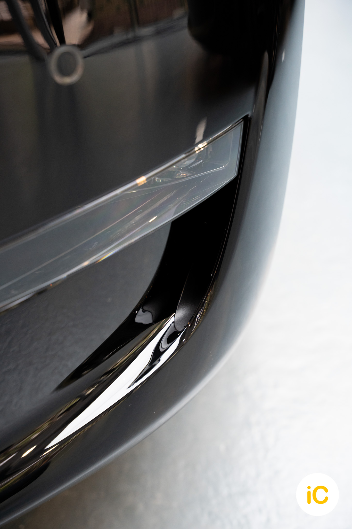 Tesla Model Y 純黑 透明 PPF 施工作品