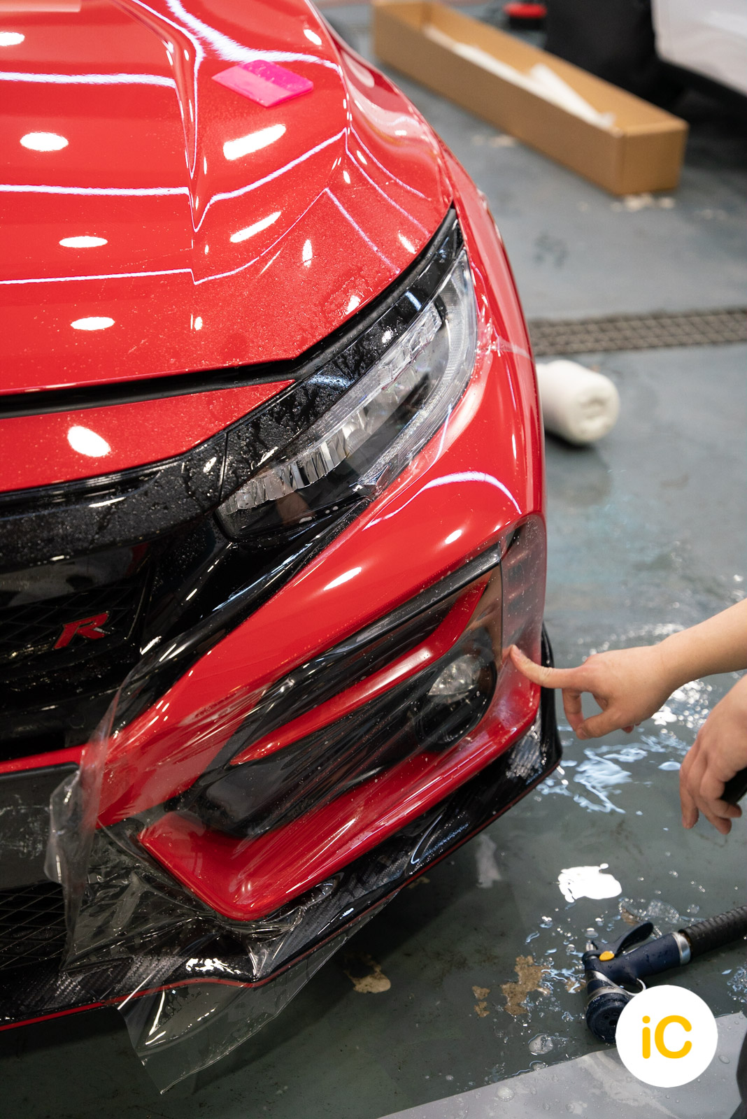 Honda Civic Type R FK2 / FK8 透明 PPF 施工作品