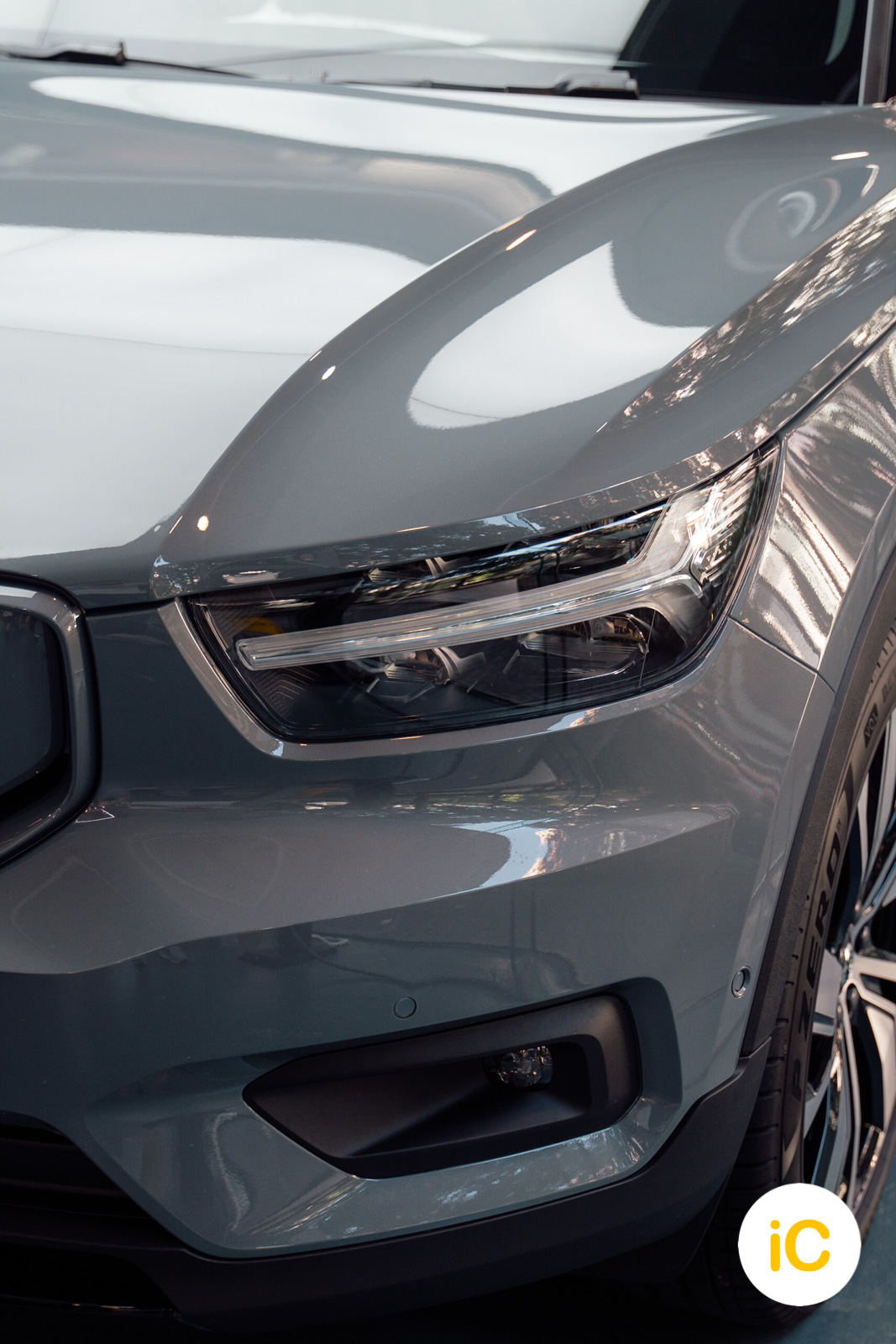 Volvo XC40 Recharge 透明 PPF 施工作品