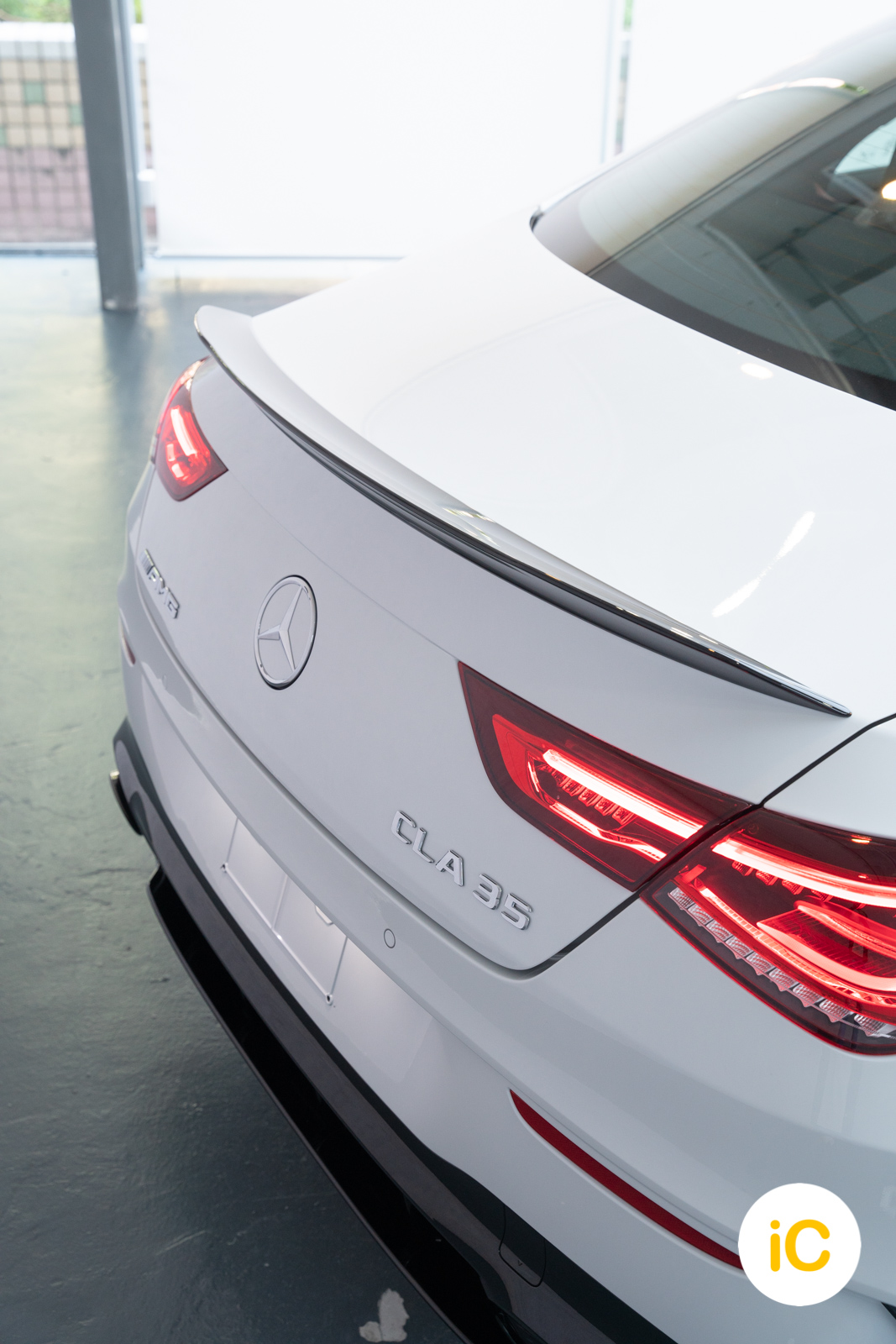 Mercedes-Benz CLA 35 4MATIC 透明 PPF 施工作品