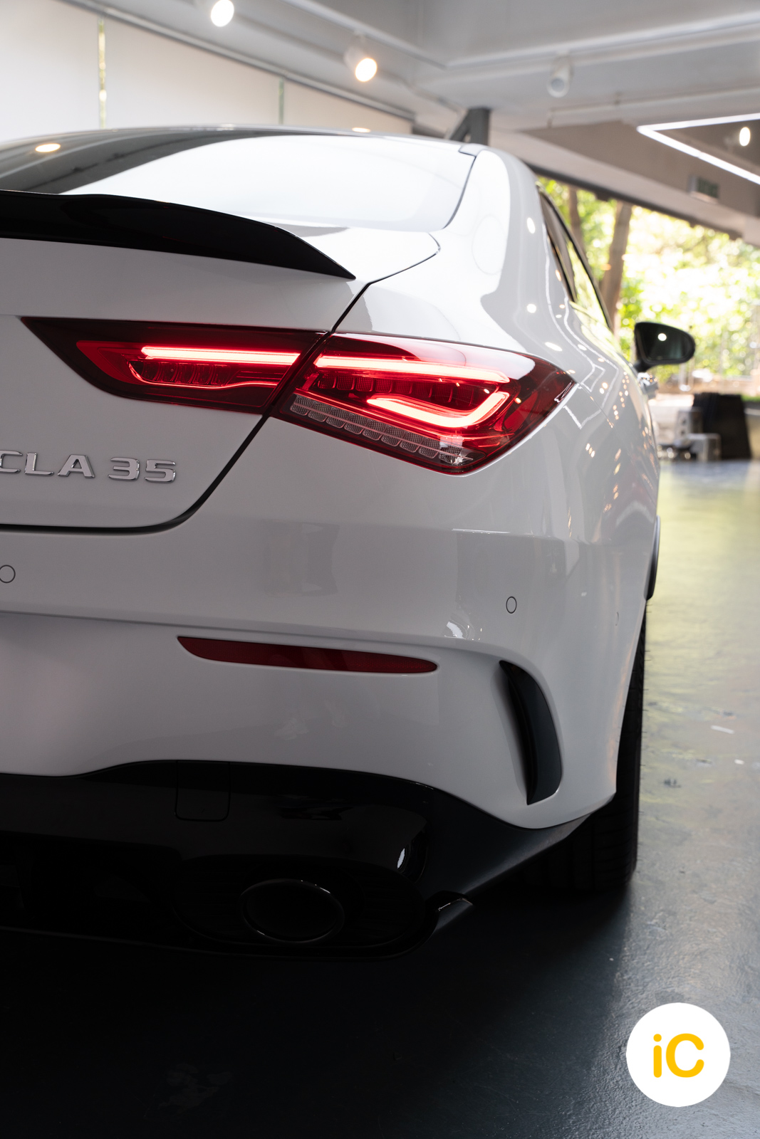 Mercedes-Benz CLA 35 4MATIC 透明 PPF 施工作品