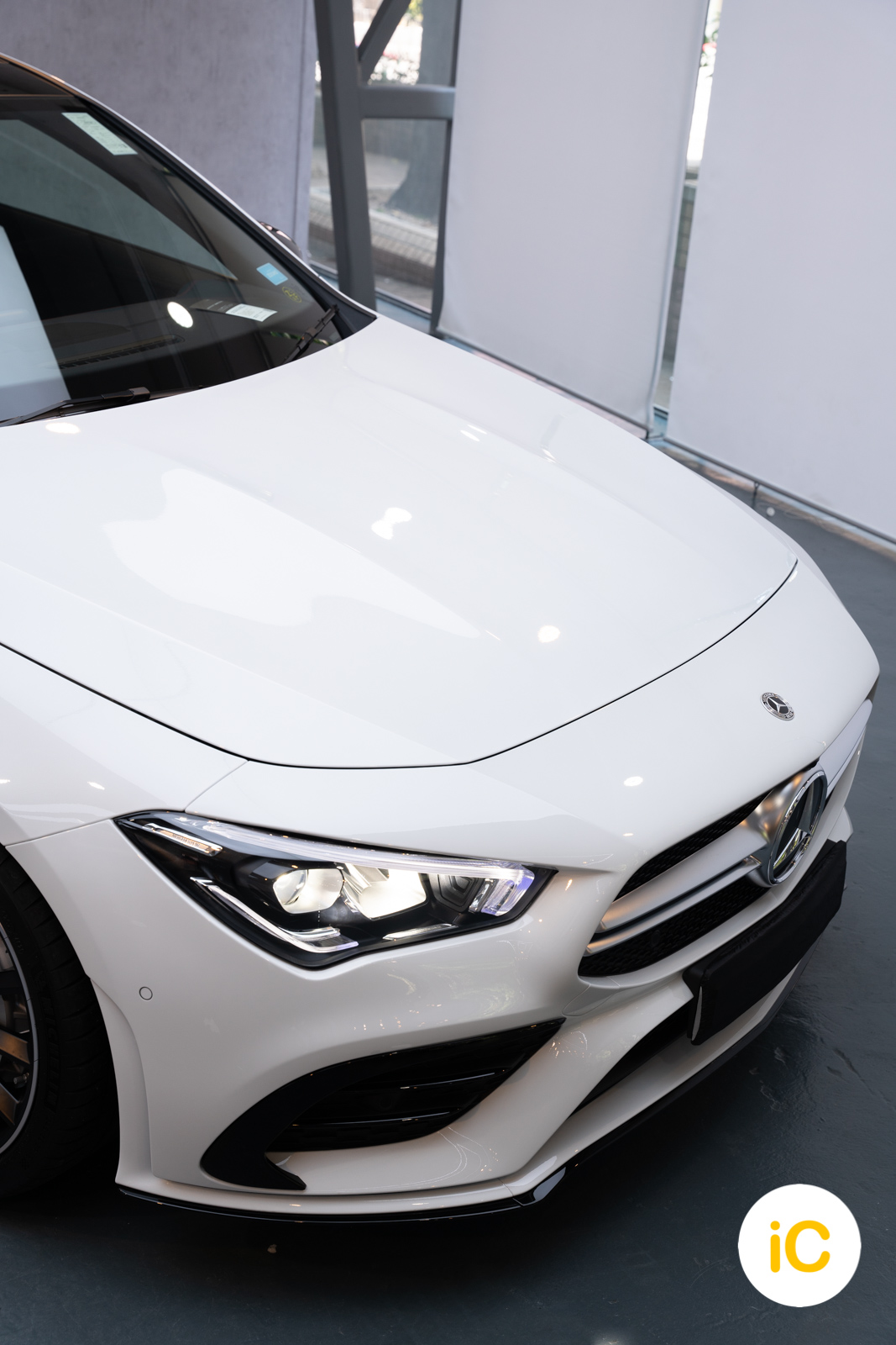 Mercedes-Benz CLA 35 4MATIC 透明 PPF 施工作品