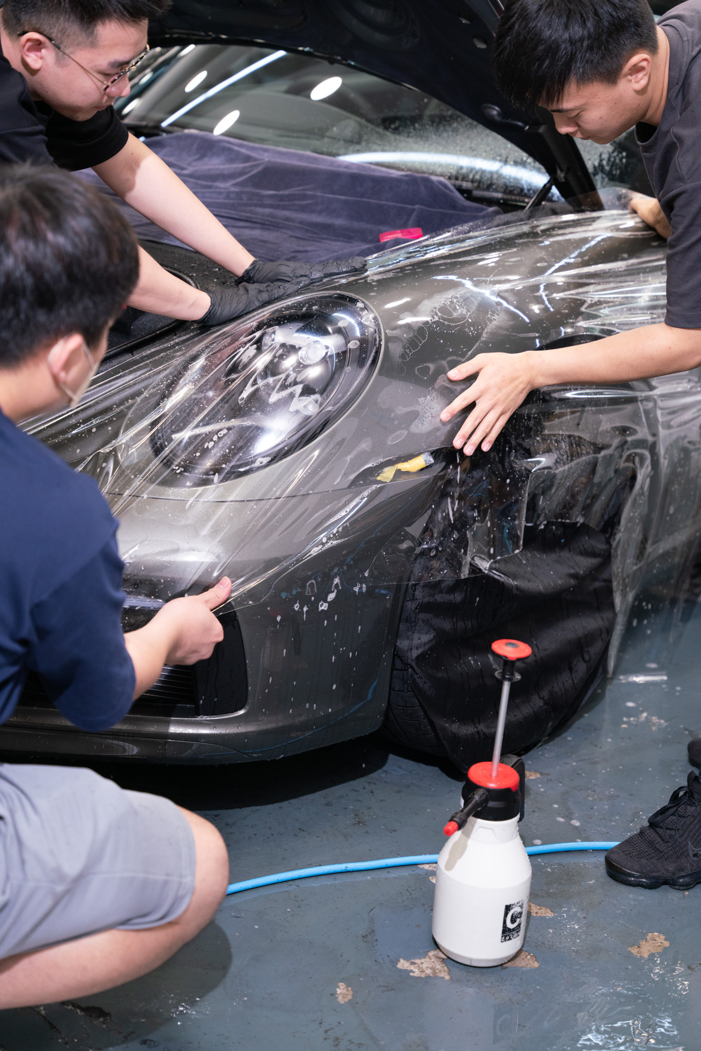 Porsche 911 (992) Carrera S 透明 PPF 施工作品