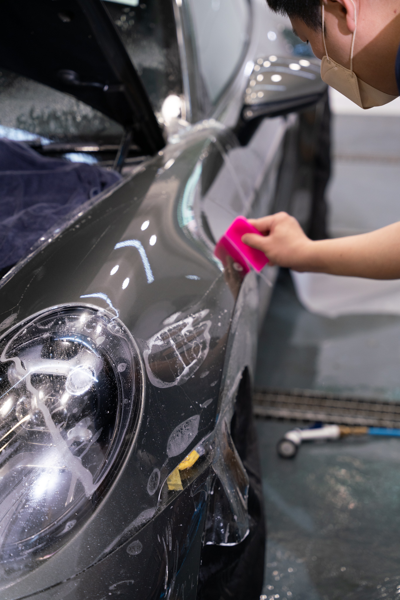 Porsche 911 (992) Carrera S 透明 PPF 施工作品