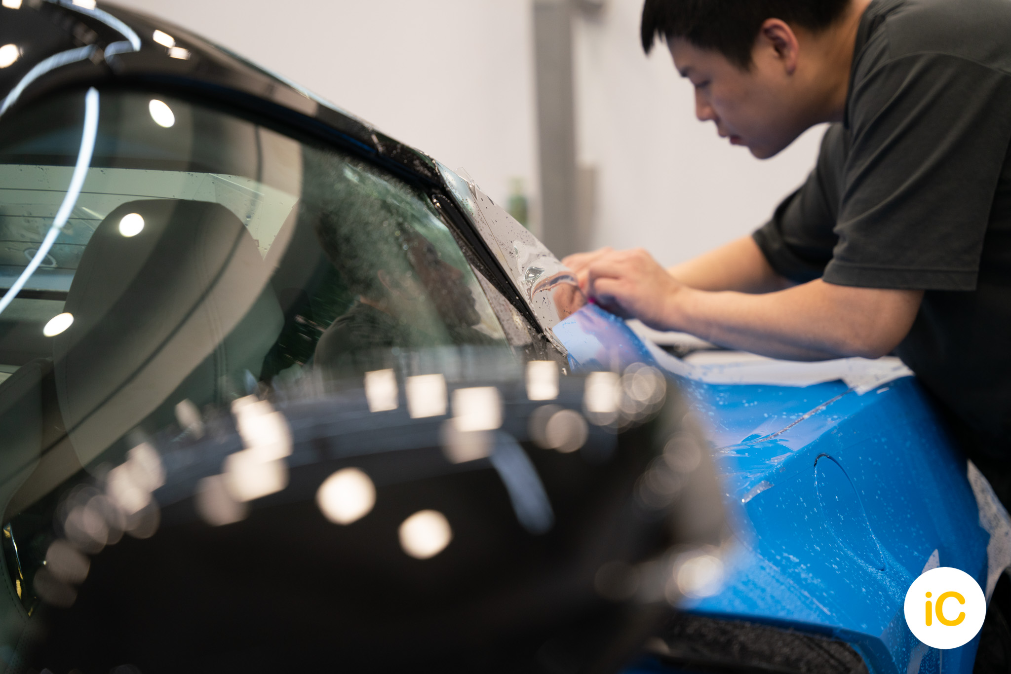 Chevrolet CORVETTE C8 透明 PPF 施工作品