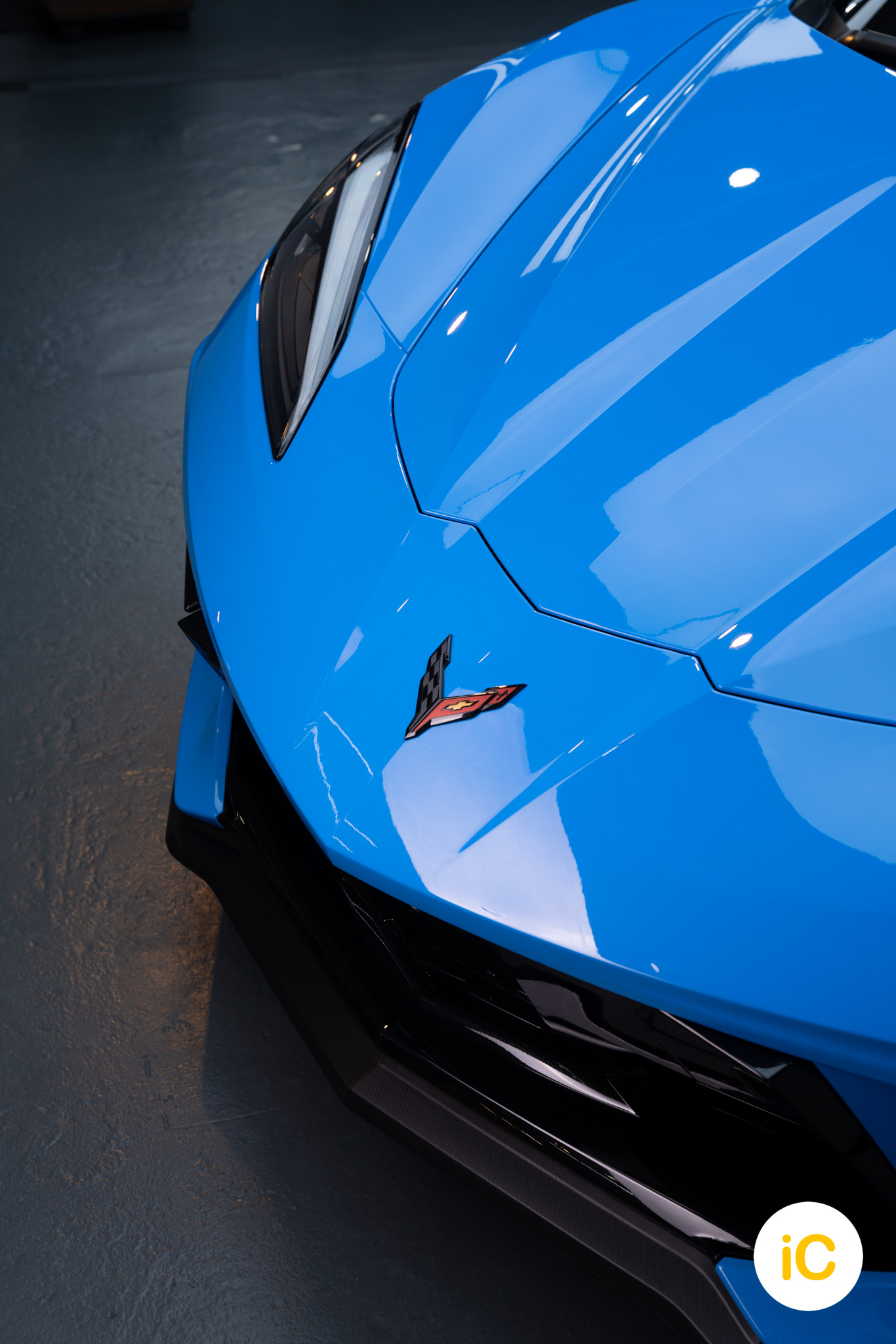 Chevrolet CORVETTE C8 透明 PPF 施工作品