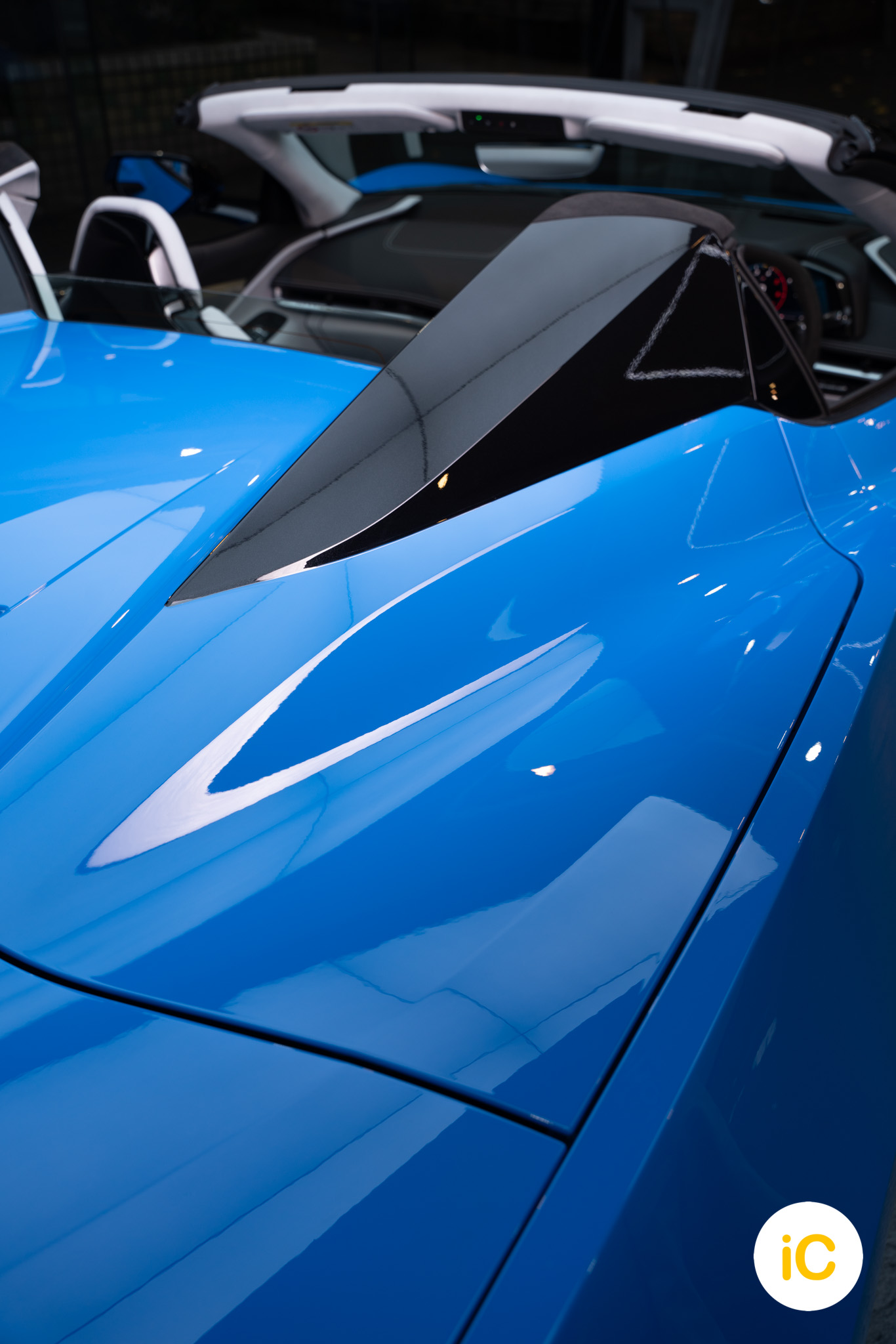 Chevrolet CORVETTE C8 透明 PPF 施工作品