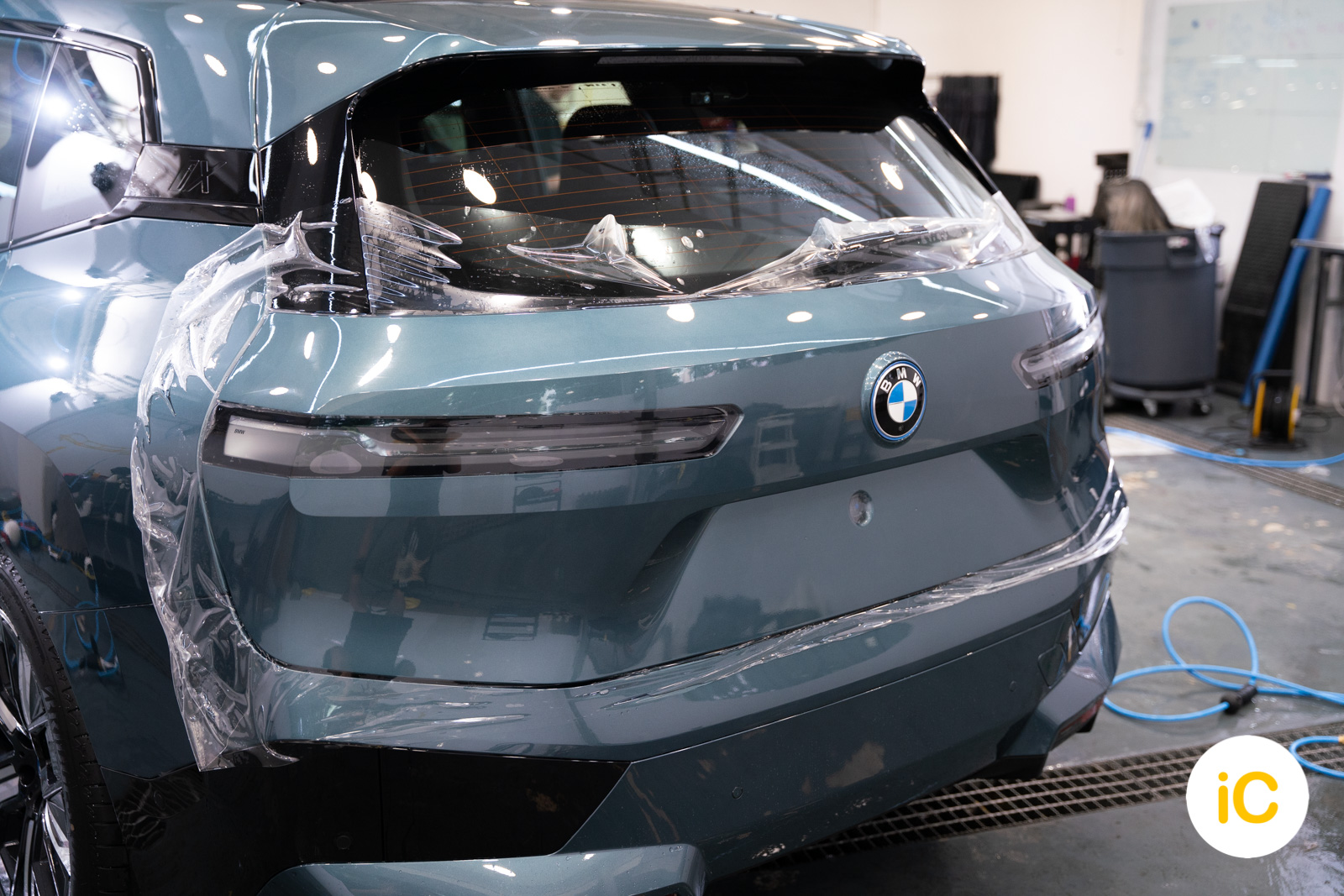 BMW iX 透明 PPF 施工作品