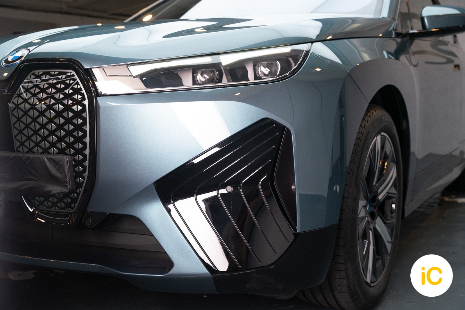 BMW iX 透明 PPF 施工作品