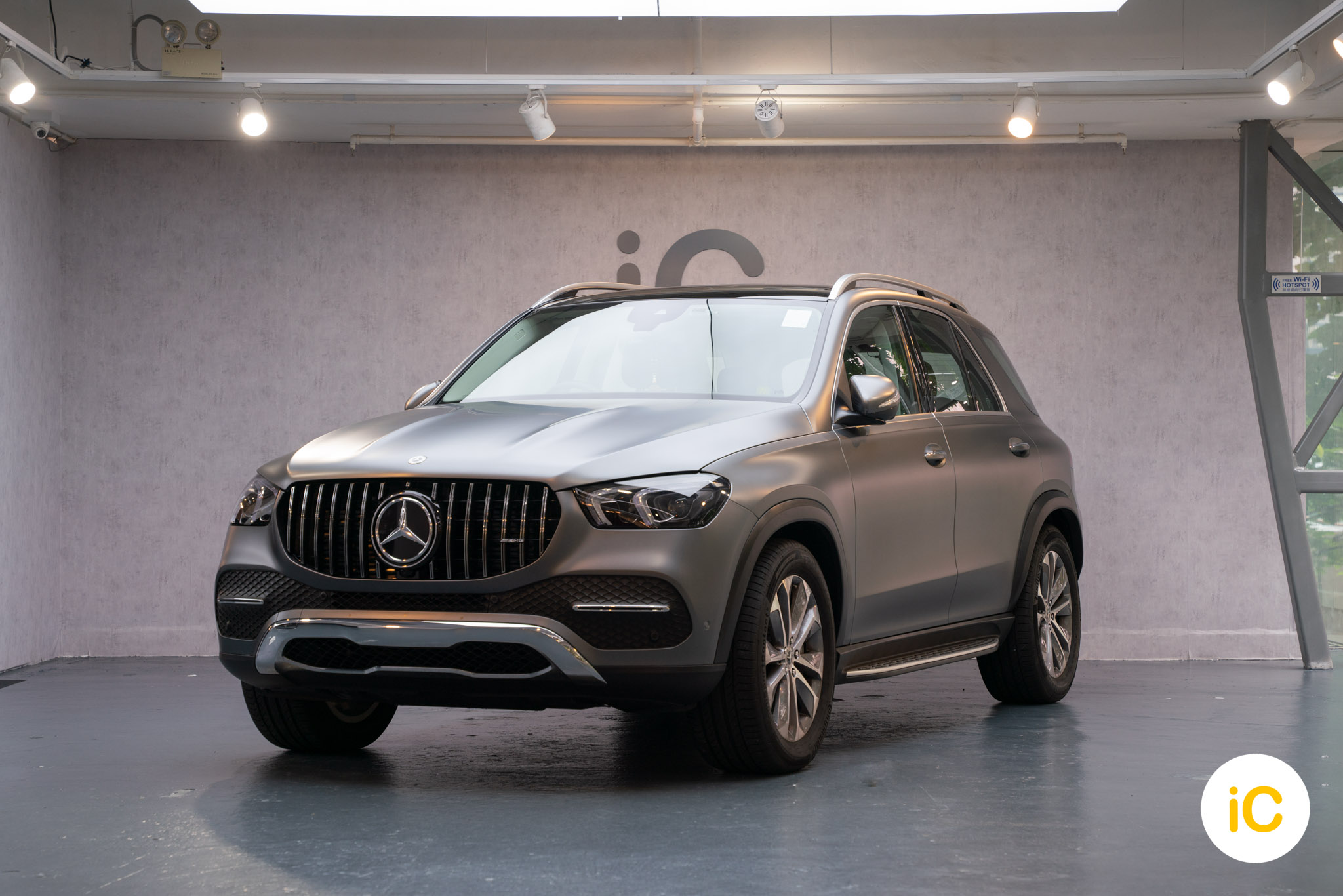 Mercedes-Benz GLE 透明 PPF 施工作品