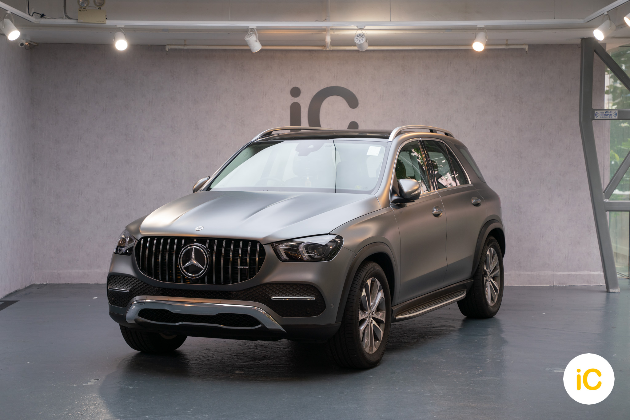 Mercedes-Benz GLE 透明 PPF 施工作品