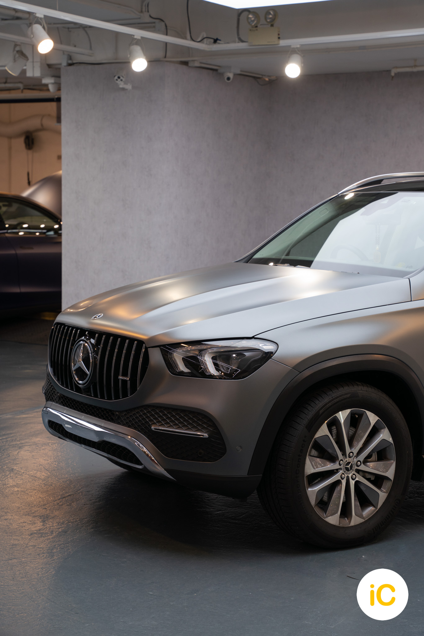 Mercedes-Benz GLE 透明 PPF 施工作品