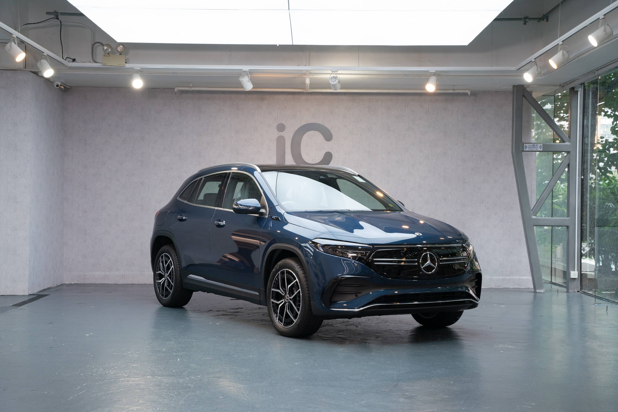 Mercedes-Benz EQA 透明 PPF 施工作品