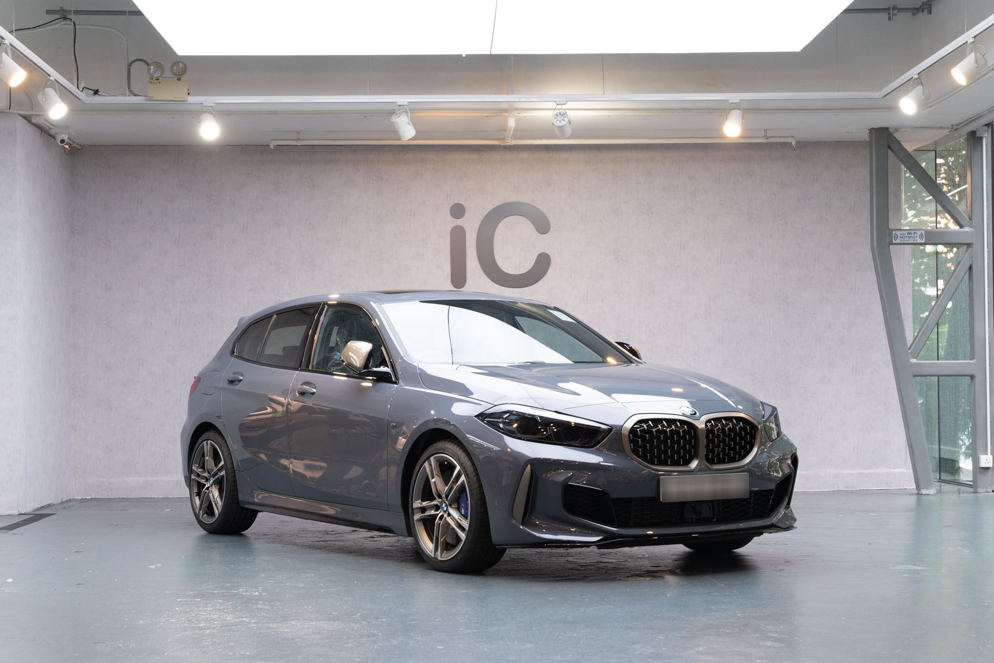 BMW THE 1 透明 PPF 施工作品