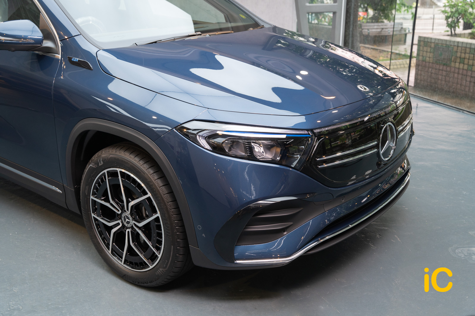 Mercedes-Benz EQA 透明 PPF 施工作品