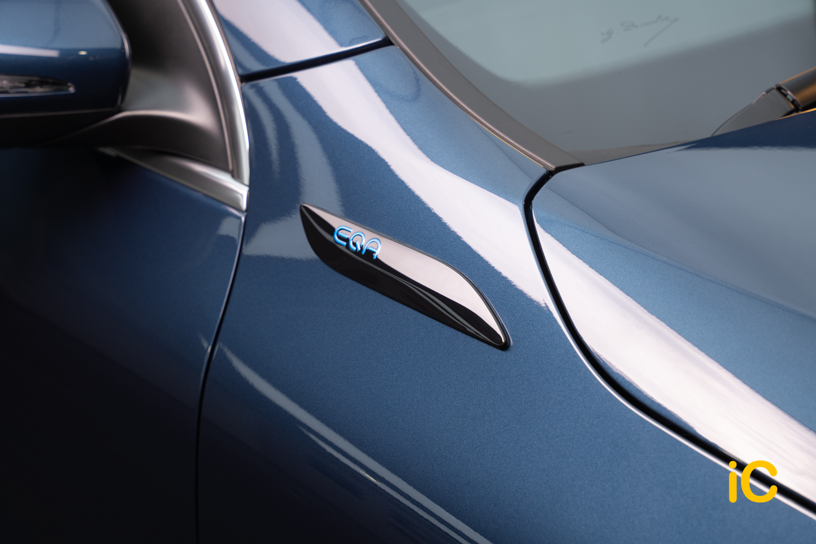 Mercedes-Benz EQA 透明 PPF 施工作品