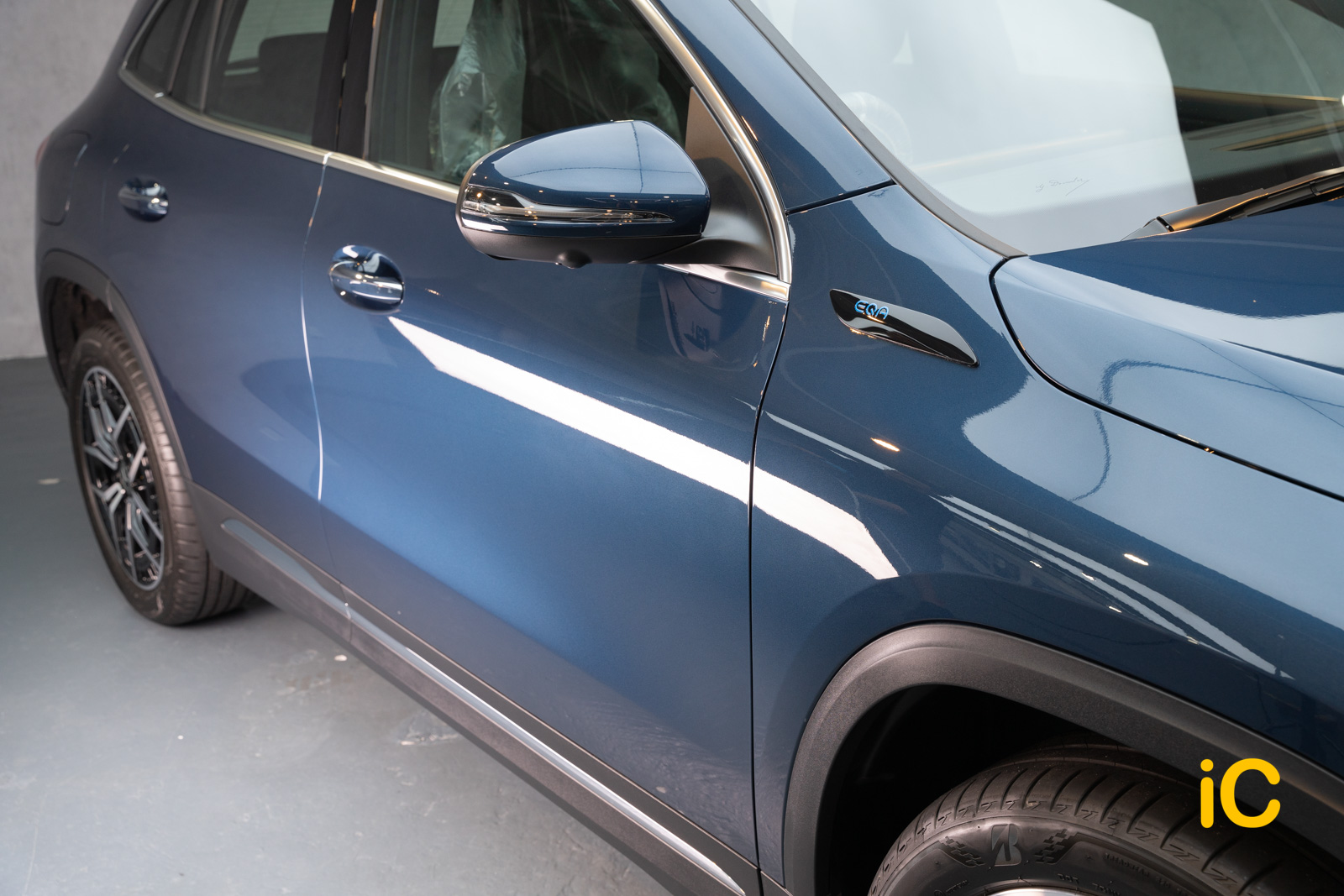 Mercedes-Benz EQA 透明 PPF 施工作品