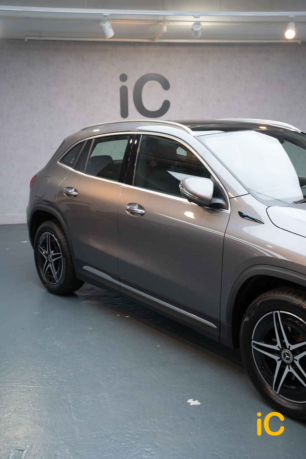 Mercedes-Benz EQA 透明 PPF 施工作品
