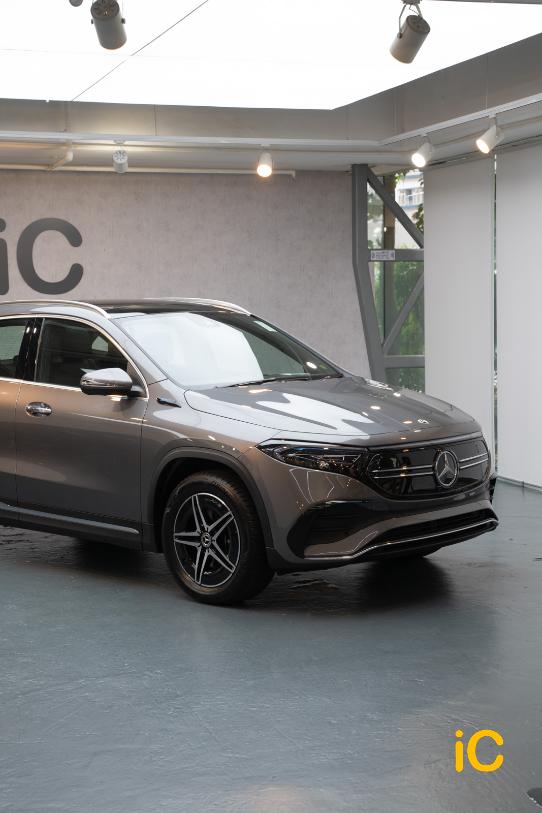 Mercedes-Benz EQA 透明 PPF 施工作品