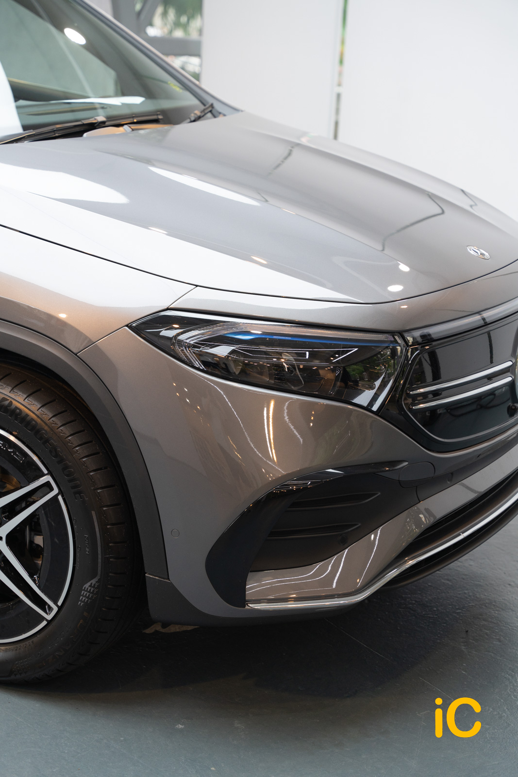 Mercedes-Benz EQA 透明 PPF 施工作品