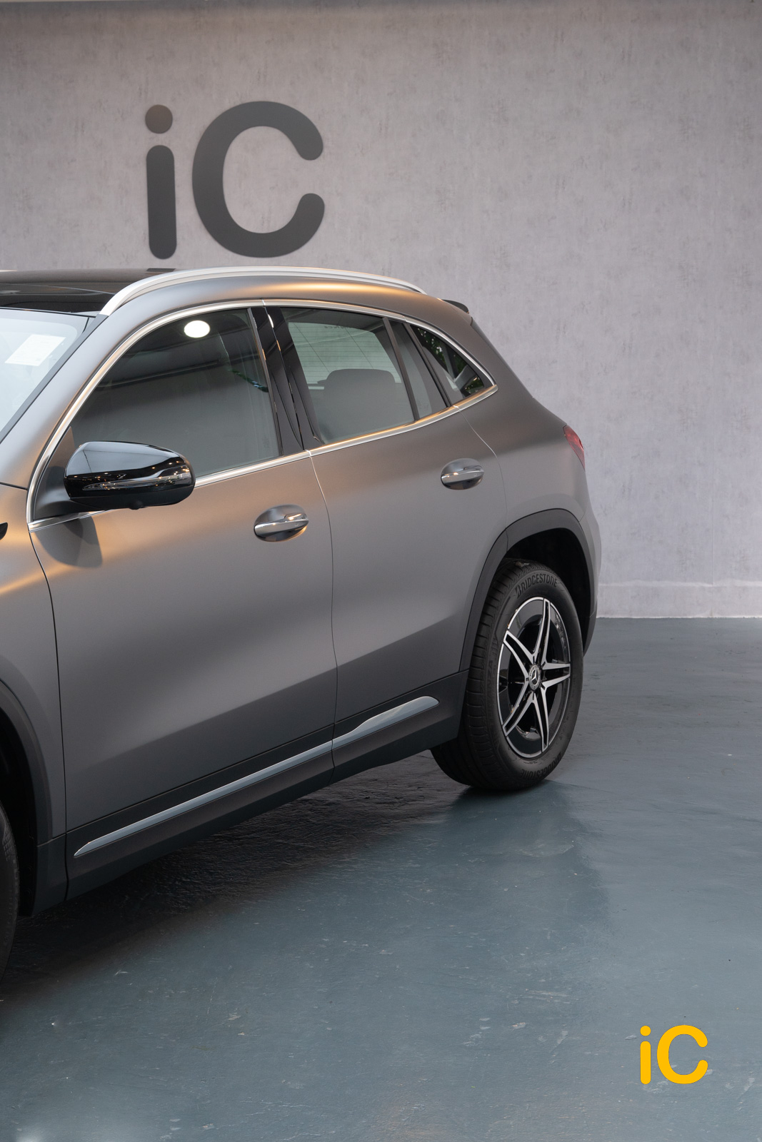 Mercedes-Benz EQA 透明 PPF 施工作品