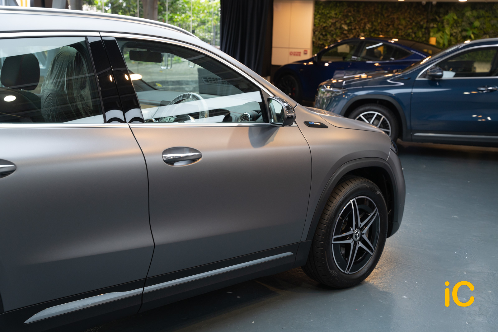 Mercedes-Benz EQA 透明 PPF 施工作品