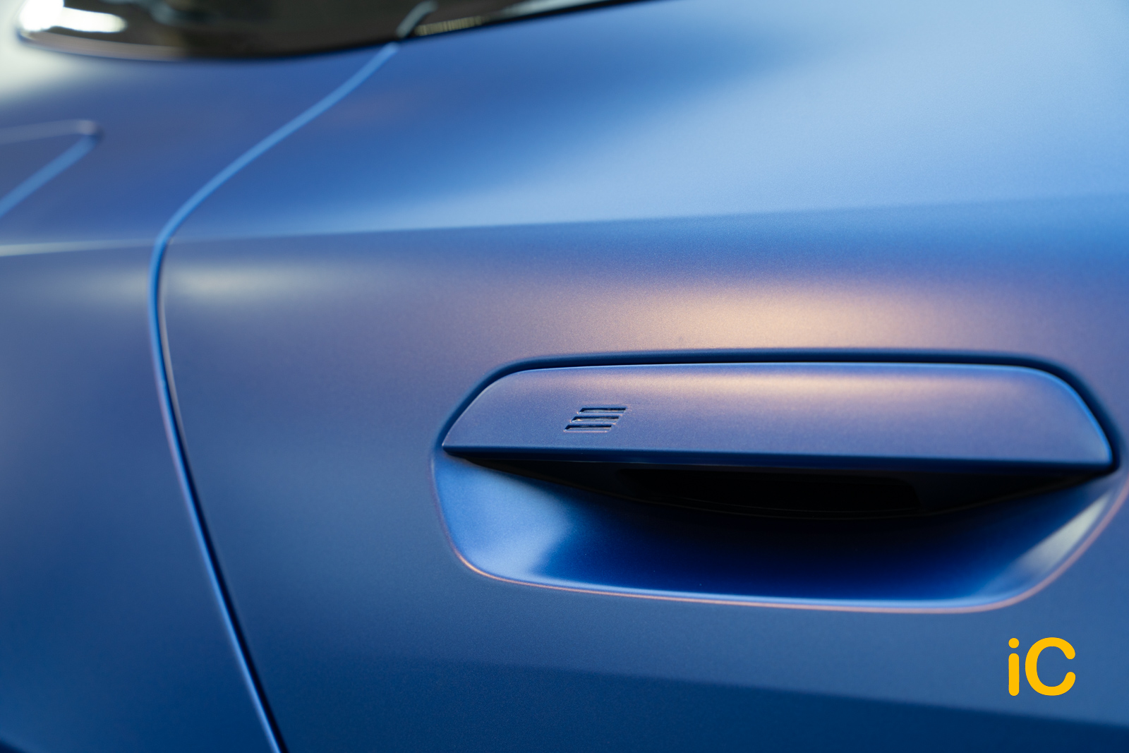 BMW i4 Portimao Blue 透明 PPF 施工作品