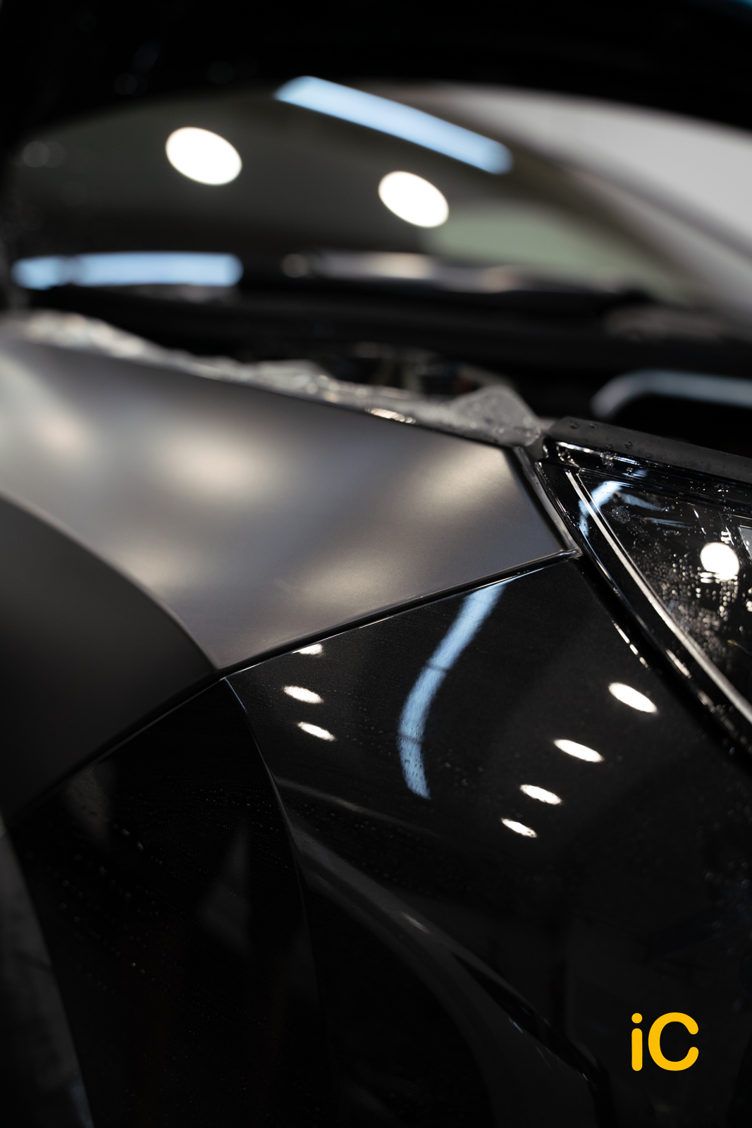BMW iX Black Sapphire 透明 PPF 施工作品