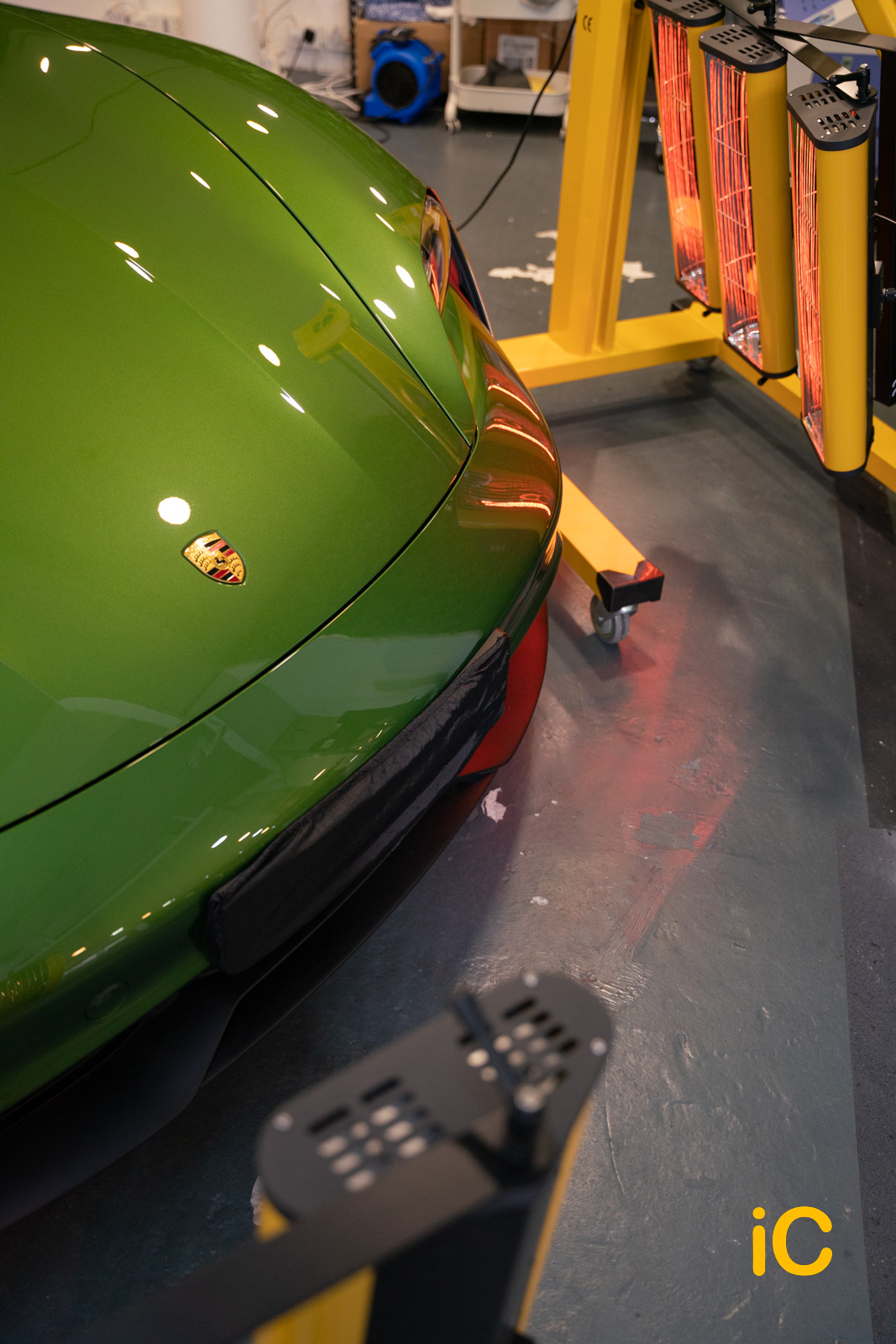 Porsche Taycan 4S 透明 PPF 施工作品