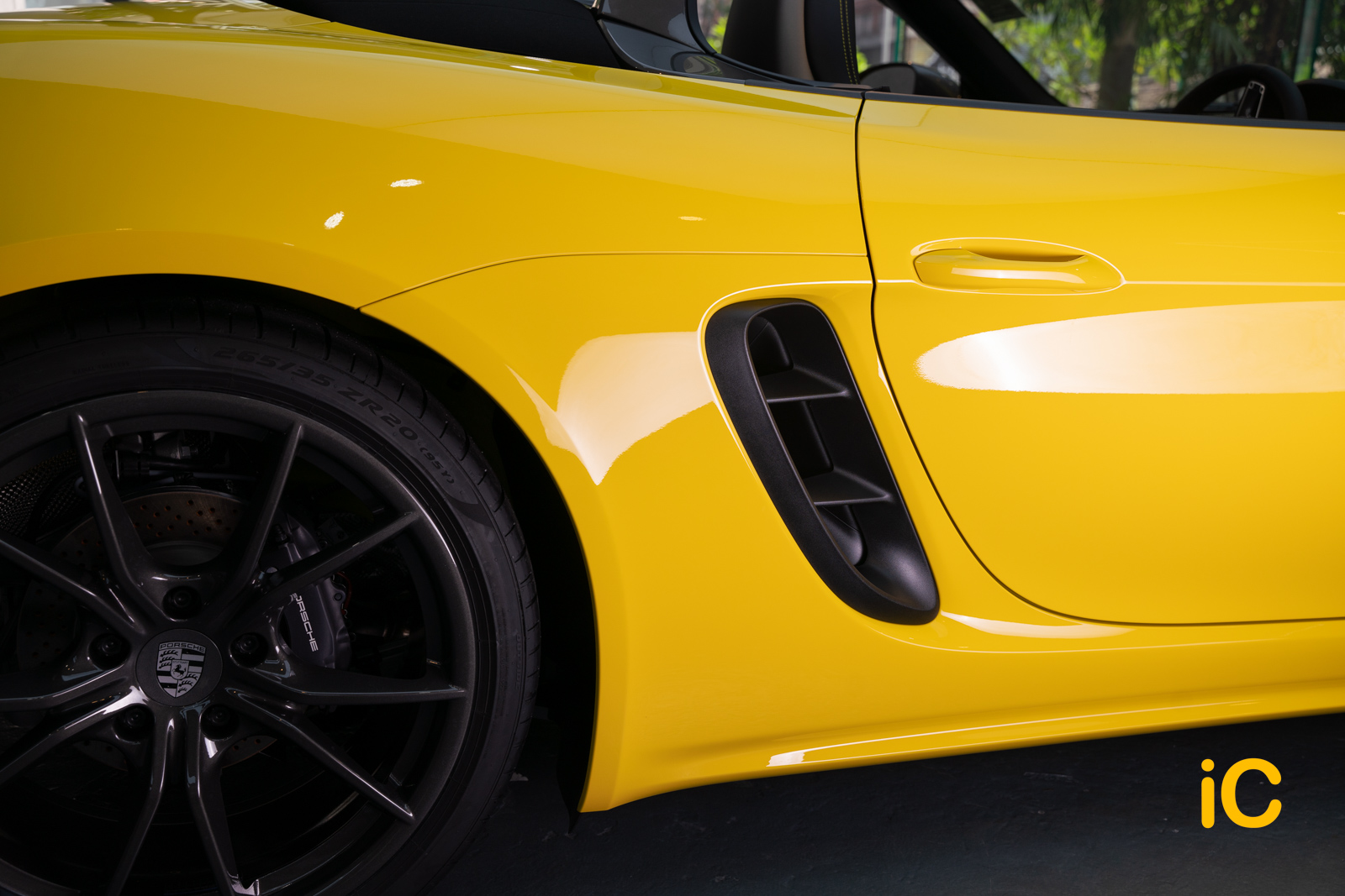 Porsche 718 Boxster 透明 PPF 施工作品