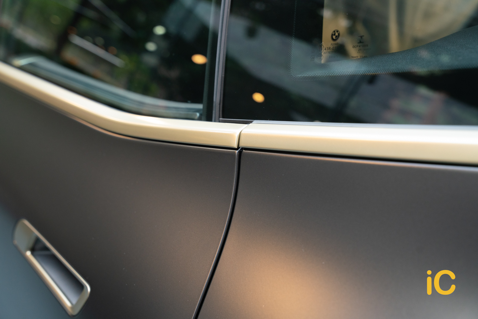 BMW iX Sophisto Grey 透明 PPF 施工作品