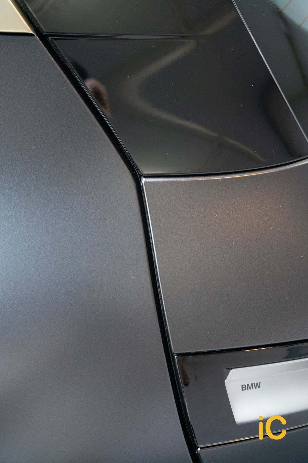 BMW iX Sophisto Grey 透明 PPF 施工作品