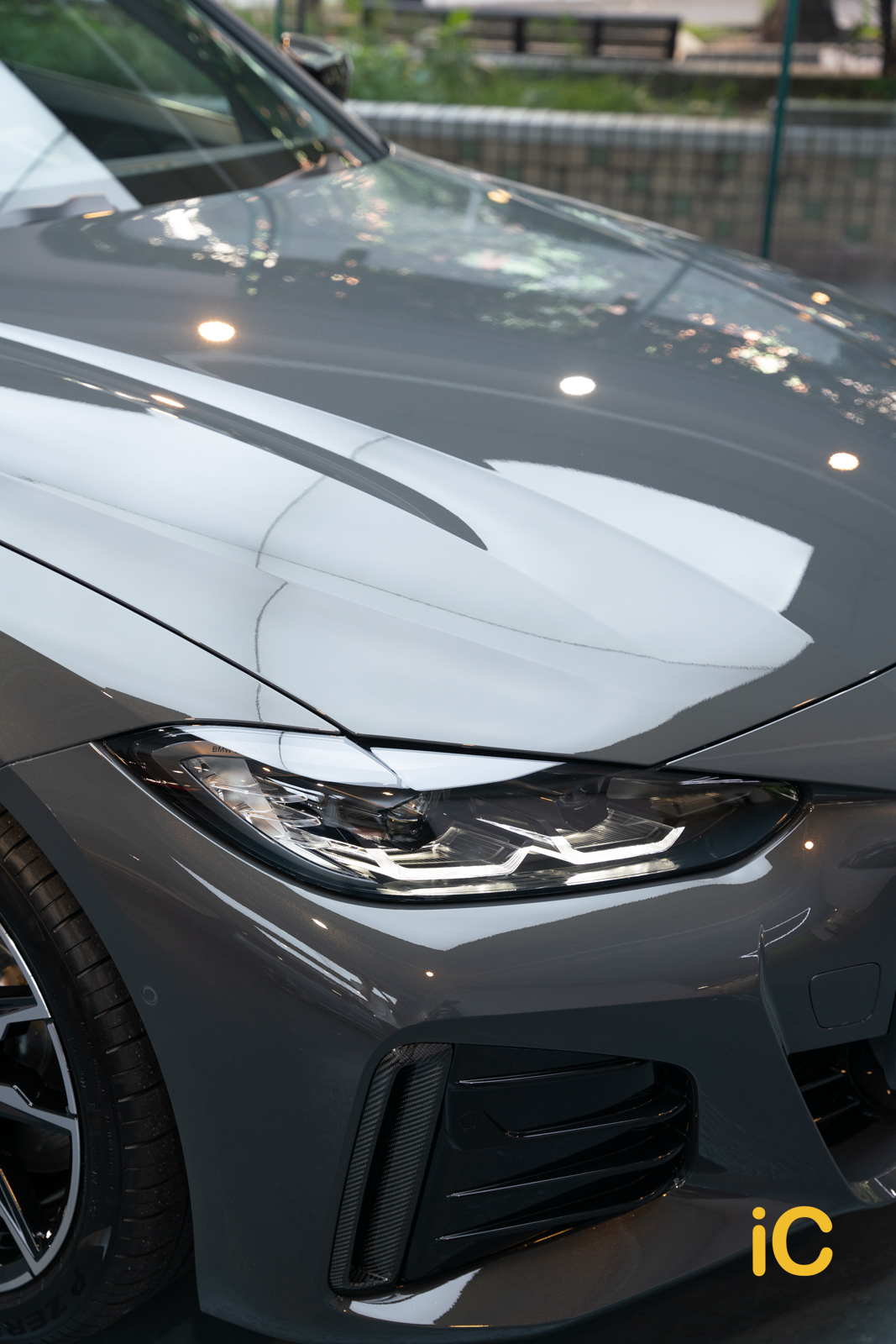 BMW i4 Dravit Grey 透明 PPF 施工作品