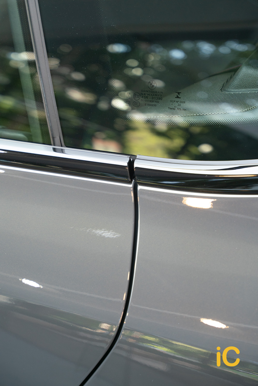BMW i4 Dravit Grey 透明 PPF 施工作品