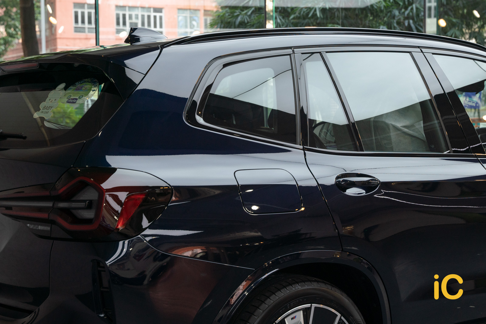 BMW iX3 Carbon Black 透明 PPF 施工作品