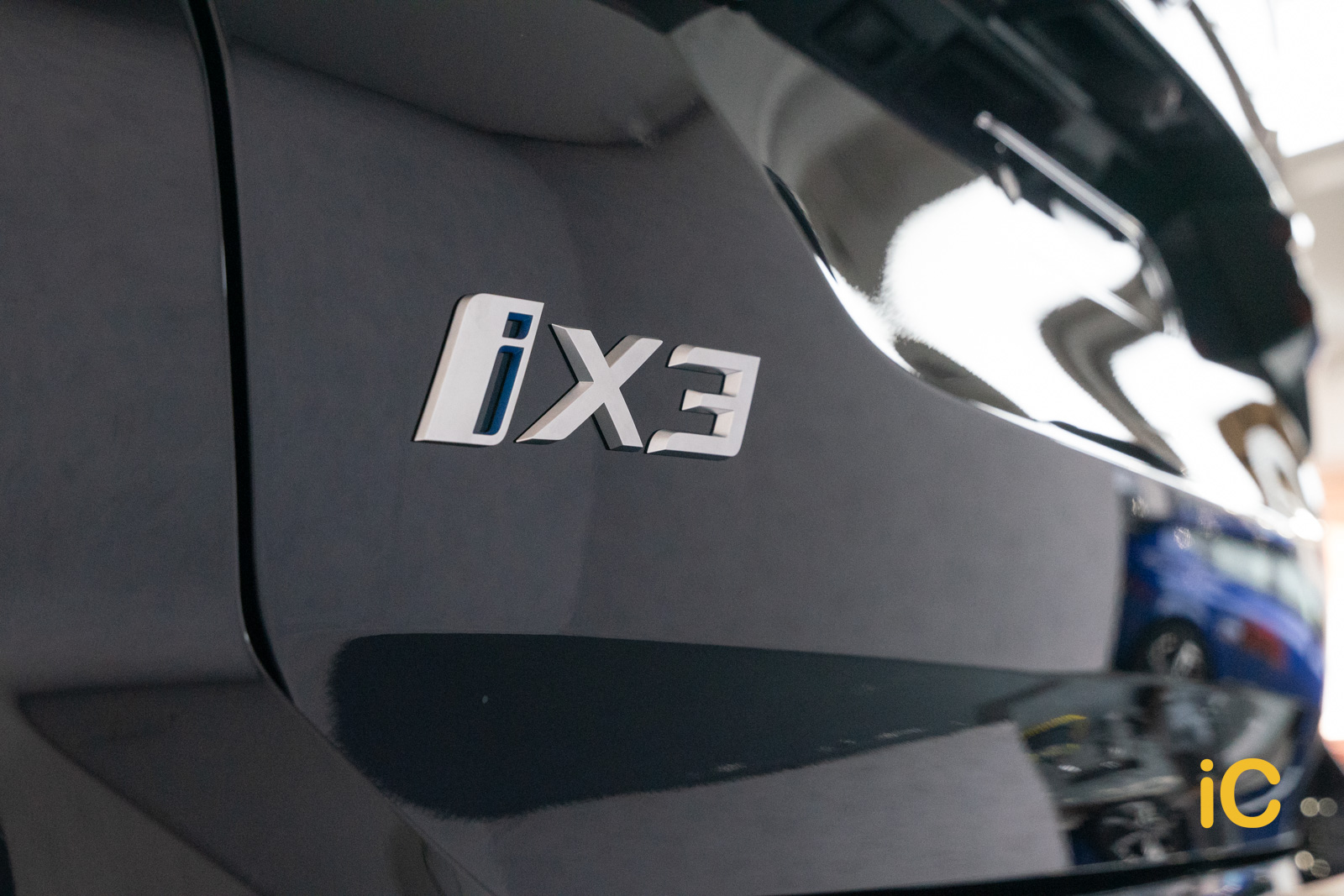 BMW iX3 Carbon Black 透明 PPF 施工作品