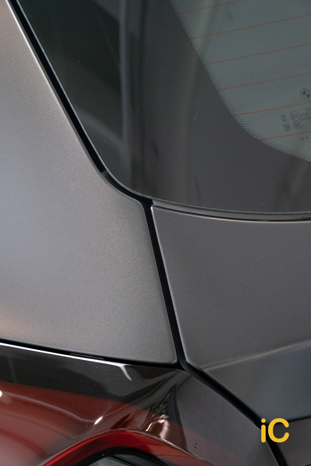 BMW iX3 Sophisto Grey 透明 PPF 施工作品